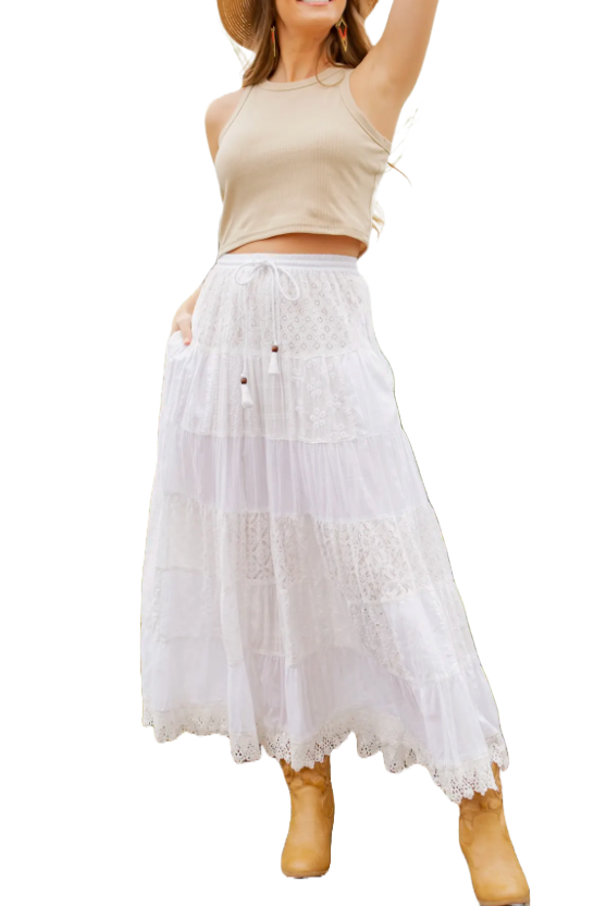 Immymart Tiered Skirt